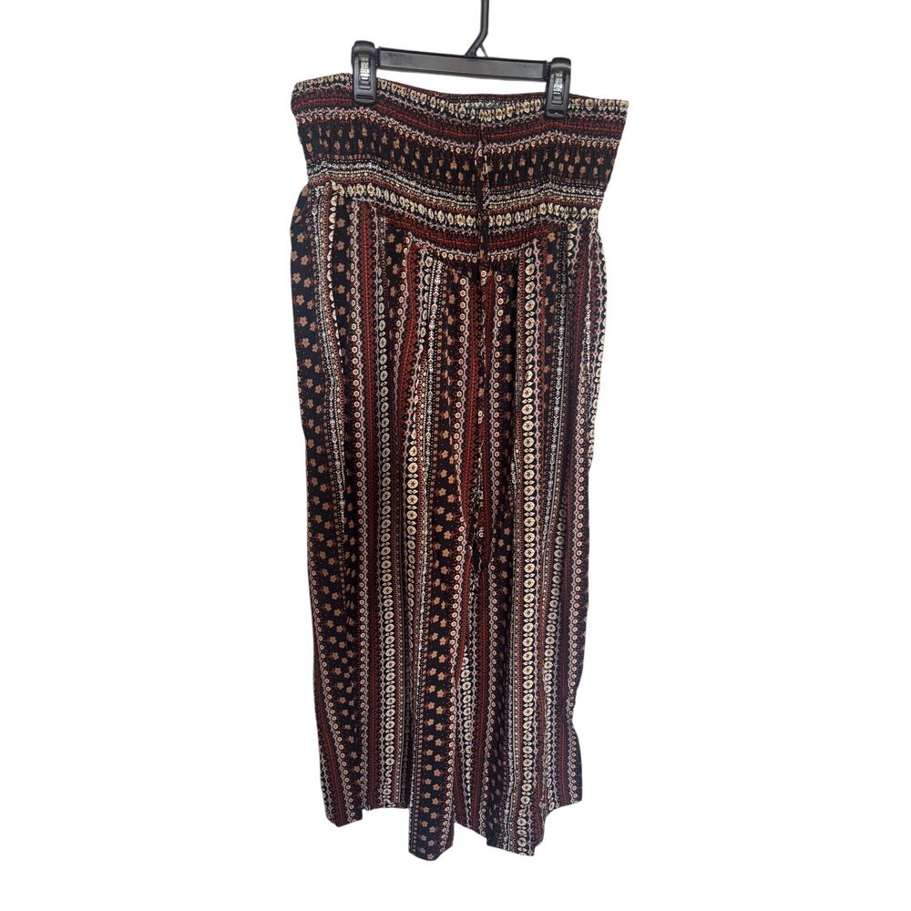 Boho flowy pants. 1XL elastic waist band